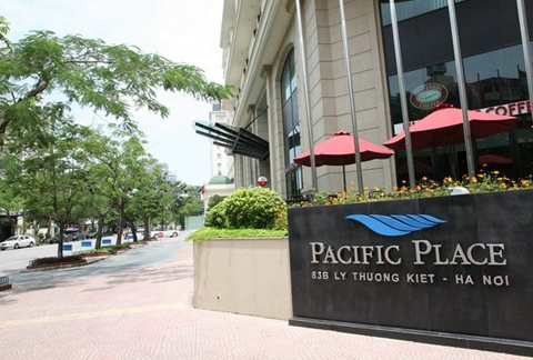 Location of Pacific Place Hanoi