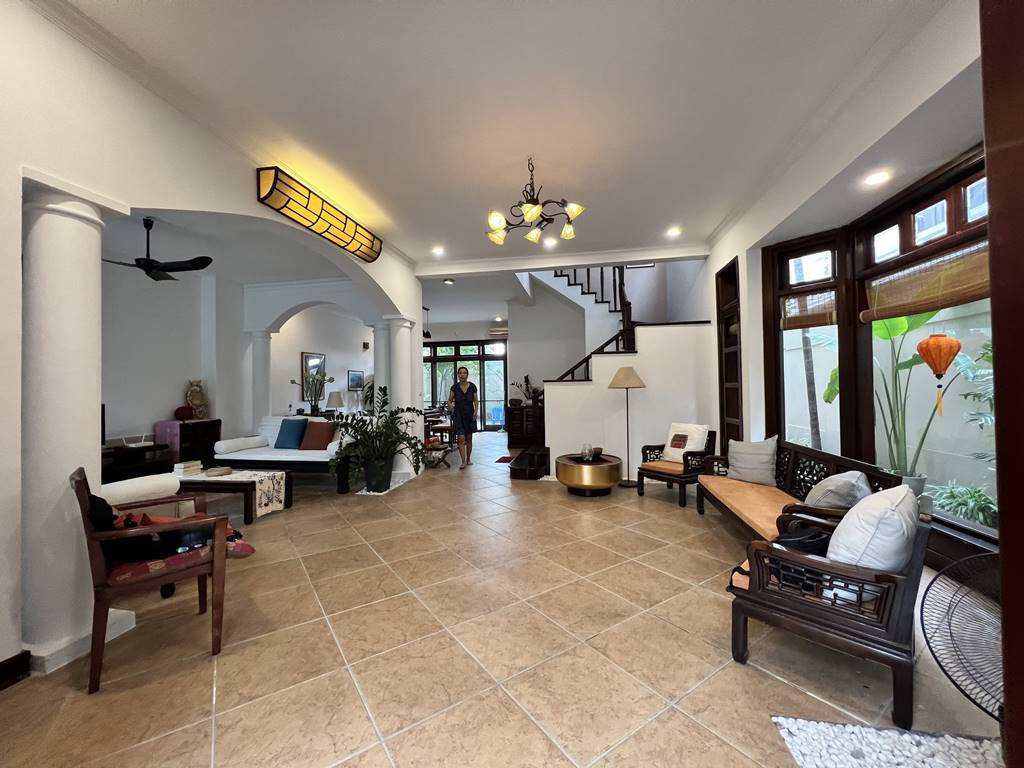 Nicely renovated 230SQM villa for rent Ciputra Hanoi 8