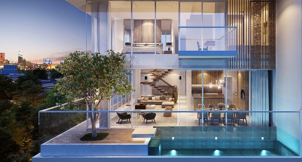 Model villa of Noble Crystal Tay Ho